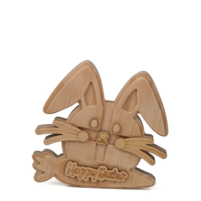 Happy Easter Paint Your Own Wooden Bunny