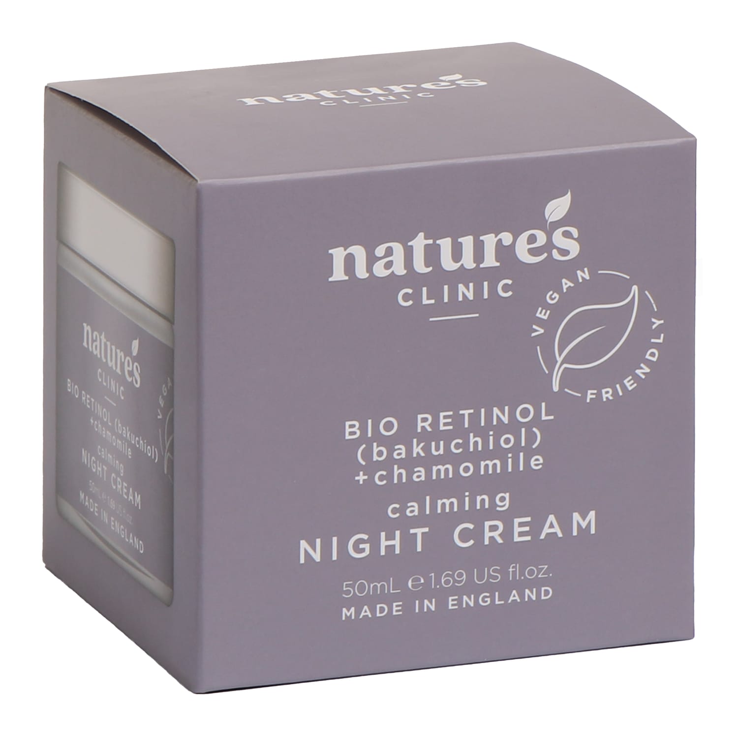 Nature's Clinic Bio Retinol + Chamomile Calming Night Cream 50ml Home