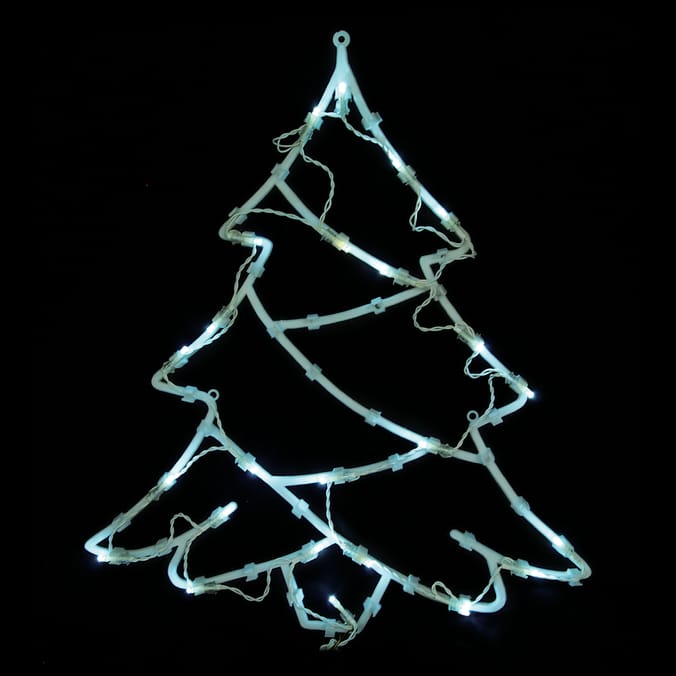Prestige LED Tree Window Silhouette
