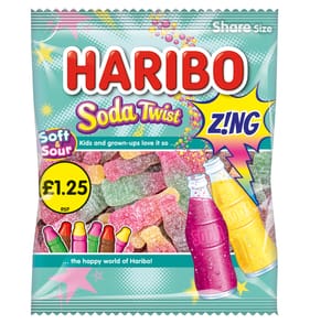 Haribo Soft & Sour Soda Twist 140g