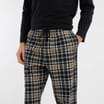 Originals Mens Black Flannel Pyjamas