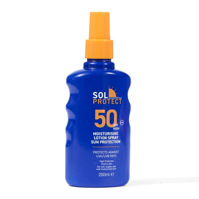 Sol Protect & Moisturising Lotion Spray Sun Protection 200ml - SPF50
