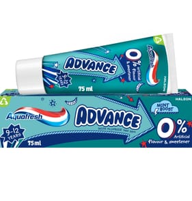 Aquafresh Advance Kids Toothpaste 9-12 Years 75 ml
