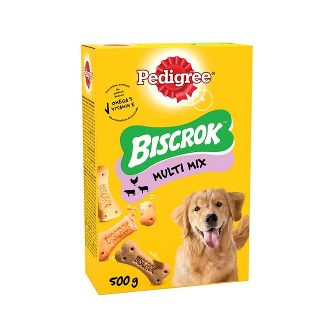 Pedigree Biscrok Multi Mix 500g x12