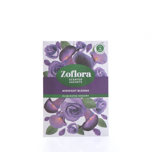 Zoflora Scented Sachets 2 Pack Midnight Blooms Home Bargains