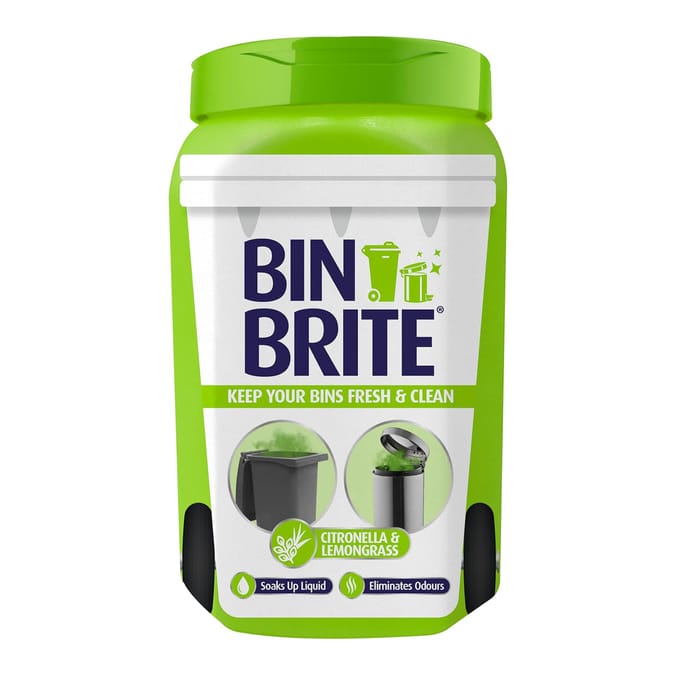 Bin Brite Freshener Powder 500g - Citronella & Lemongrass