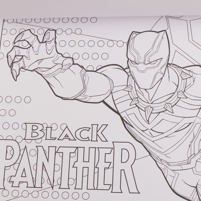 Marvel Avengers Colouring Pad & 24 Felt Pens