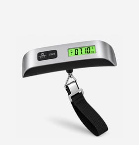 Travel Digital Luggage Scale & Thermometer