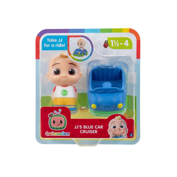 Cocomelon 1 Figure Pack - JJ 's Blue Car Cruiser