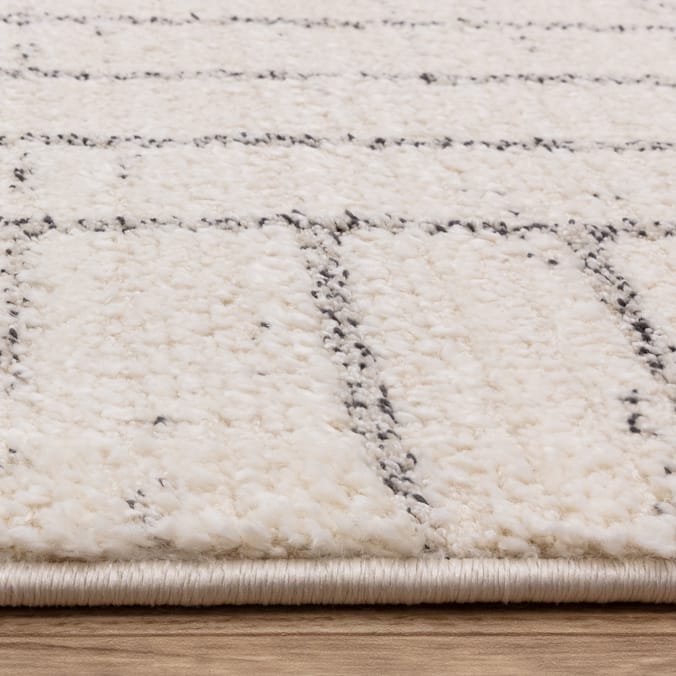Asiatic Oslo Angles Rug OS06 - Cream/Grey