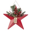Festive Feeling Metal Hanging Star Plaque