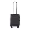 Salisburys Premium Soft Shell Expandable Suitcases - Black