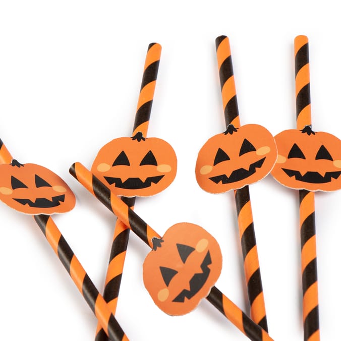 Hallow Scream Paper Straws 20 Pack