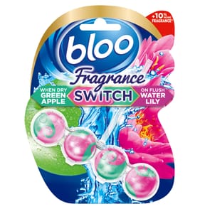 Bloo Fragrance Switch Floral Apple And Water Lily Rim Block 50g