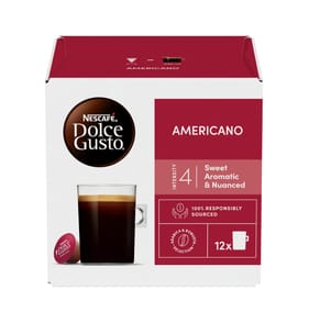 Nescafe Dolce Gusto Americano Coffee Pods 8.5g 12 Pack