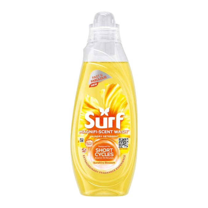 Surf Magnifi-Scent Wash Laundry Liquid 1.08 Litres 40 Washes - Sunshine Blossom