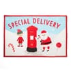 Festive Feeling Washable Door Mat - Special Delivery