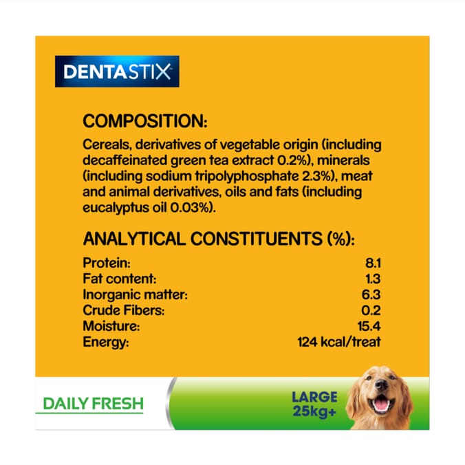Pedigree Dentastix 21 Fresh Adult Large Dog Treats 810g
