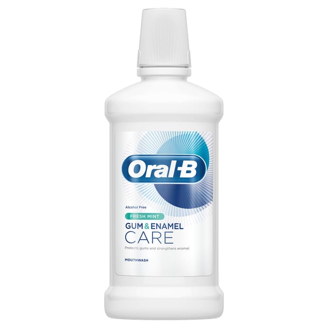 Oral-B Gum & Enamel Care Mouthwash 500ml