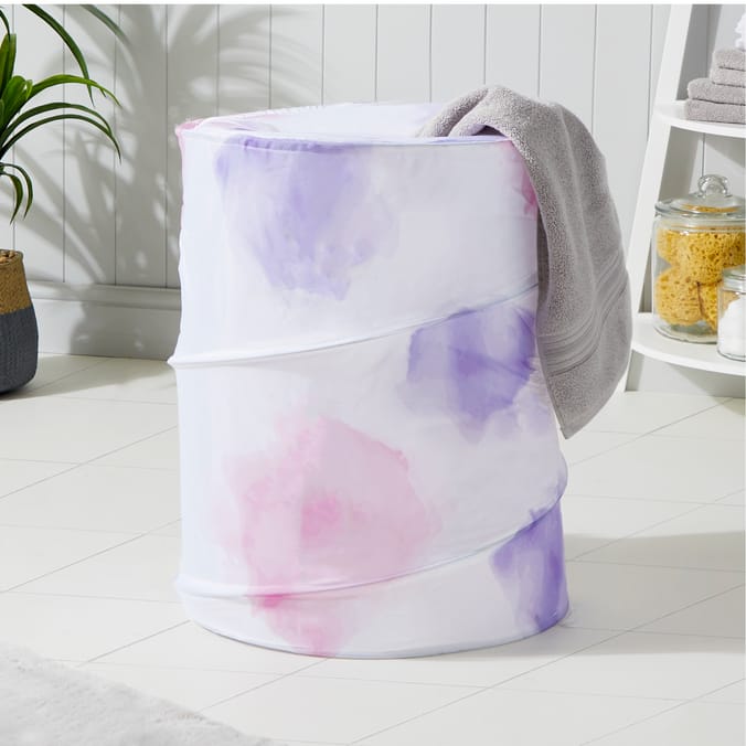 Bathroom Pop Up Laundry Bin Basket