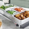 Open Kitchen 4 Tray Buffet Server
