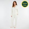 Cream Polar Express Ladies Pyjamas