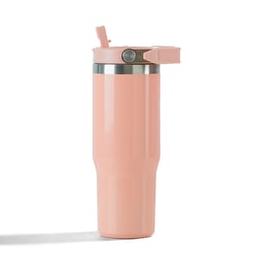 Hydrate 30oz Tumbler with Handle - Peach