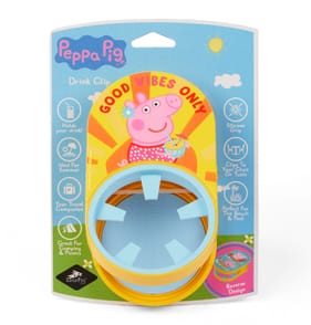  Logo Pegs Drink Clip Holder - Peppa Pig