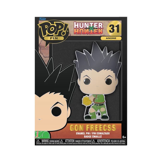 Pop Pin Hunter x Hunter Gon Freecss