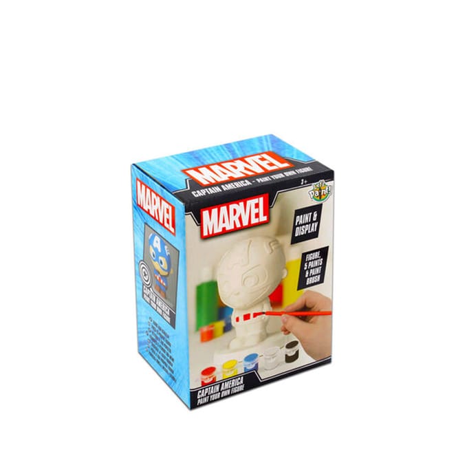 Marvel Paint Your Own Marvel Figure - Captain America