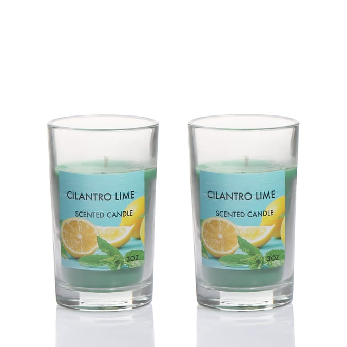 Tumble Jar 3oz Candle Cilantro Lime x2