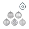 Festive Feeling 8cm Christmas Bauble 20 Pack