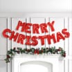 Festive Feeling Merry Christmas Balloon Banner