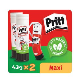 Pritt Stick 43g 2 Pack