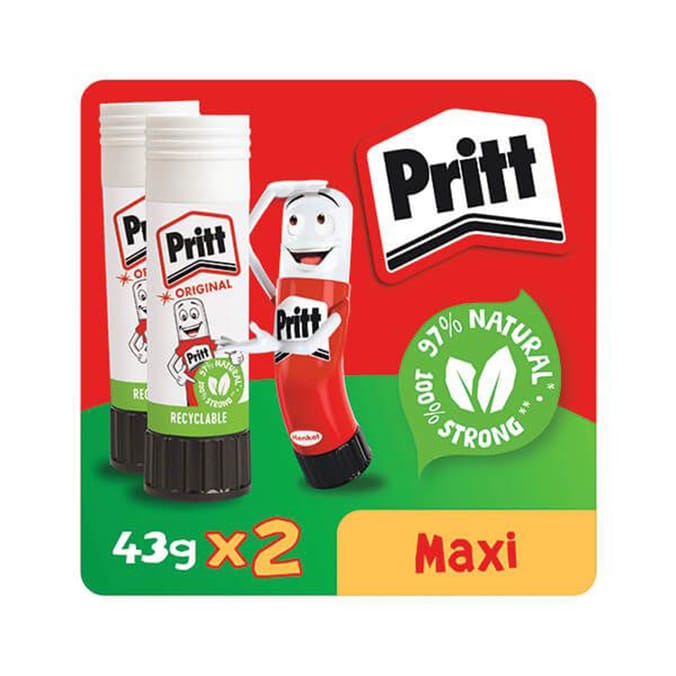 Pritt Stick 43g 2 Pack
