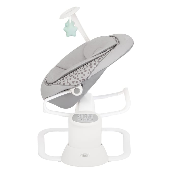 Graco Daisi 2-in-1 Soother And Rocker - Dalmation Grey