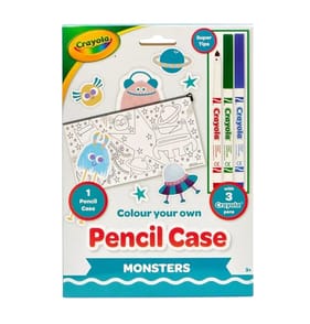 Crayola Colour Your Own Pencil Case Assorted