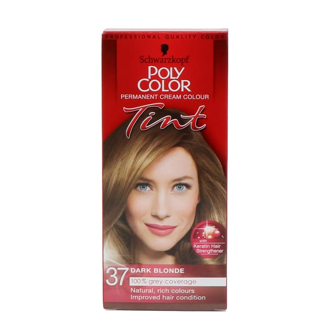 Schwarzkopf Poly Color Permanent Cream Tint - Dark Blonde 37