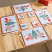 Festive Feeling Placemats & Coasters - Sleigh Bells