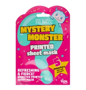 Skin Treat Mystery Monster Printed Sheet Mask