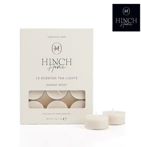Hinch Home Scented Tealights 12 Pack - Sunday Reset