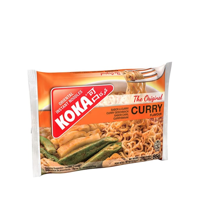 Koka The Original Curry Flavour Oriental Instant Noodles 85g x30