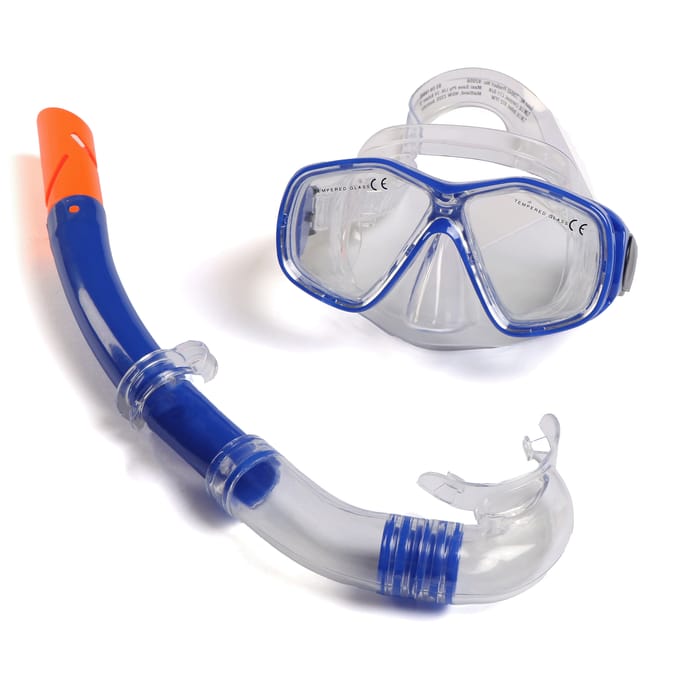 Splash Snorkel Mask Set Junior Home Bargains