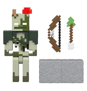 Minecraft Redstone Charged Action Figure 8cm - Bogged