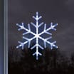 Prestige Battery Operated LED Window Light - Snowflake