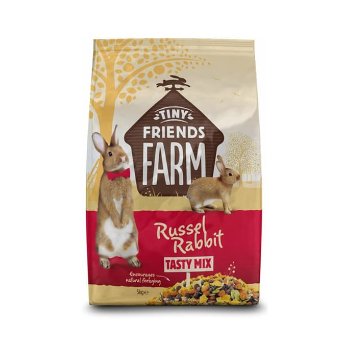 Tiny Friends Farm Russel Rabbit - Tasty Mix 5kg