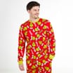 Mens Red Grinch Pyjamas