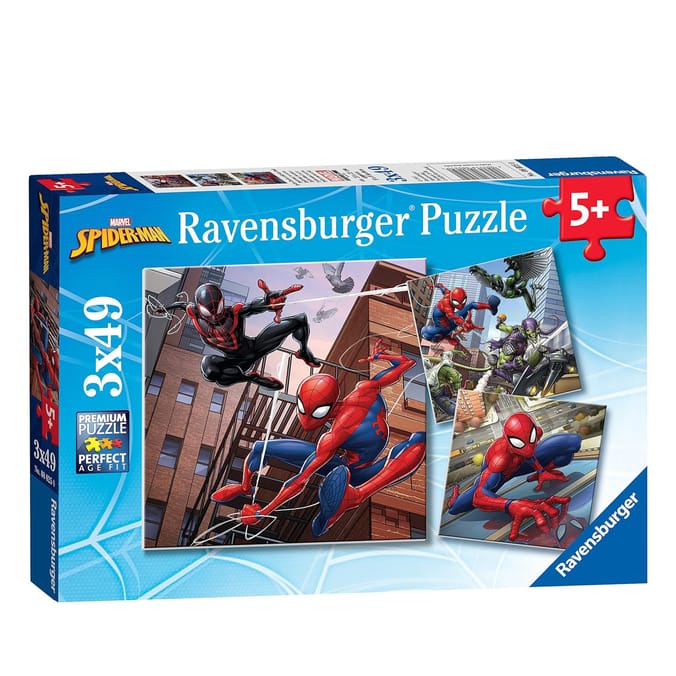 Ravensburger 3x49 Piece Puzzle - Spider-Man