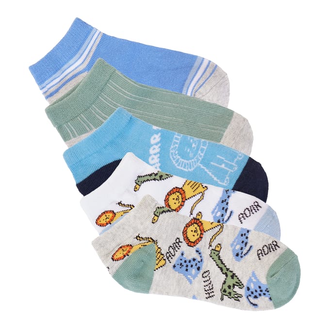 Originals Kids Animal Trainer Socks 5 Pack