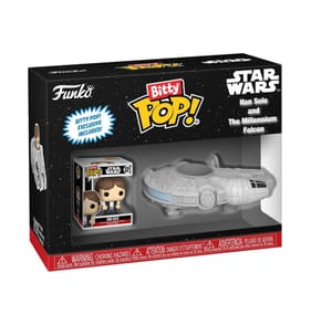 Funko Bitty Pop! Rides Star Wars Mini Vinyl Figure Set - Han Solo & Millenium Falcon